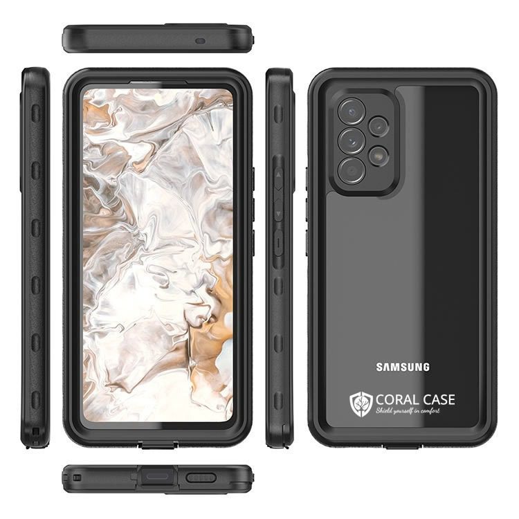 Samsung Galaxy A53 5G IP68 Waterproof Phone Case Front Rear Left Right Side View