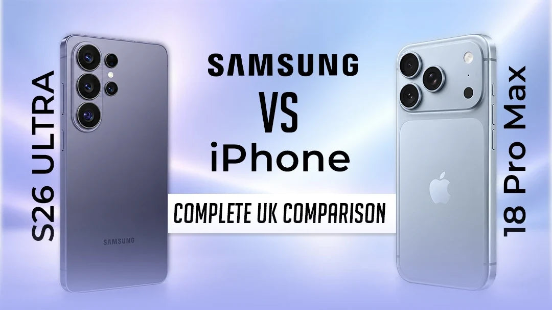 iPhone 18 Pro Max vs Samsung Galaxy S26 Ultra: Complete UK Comparison