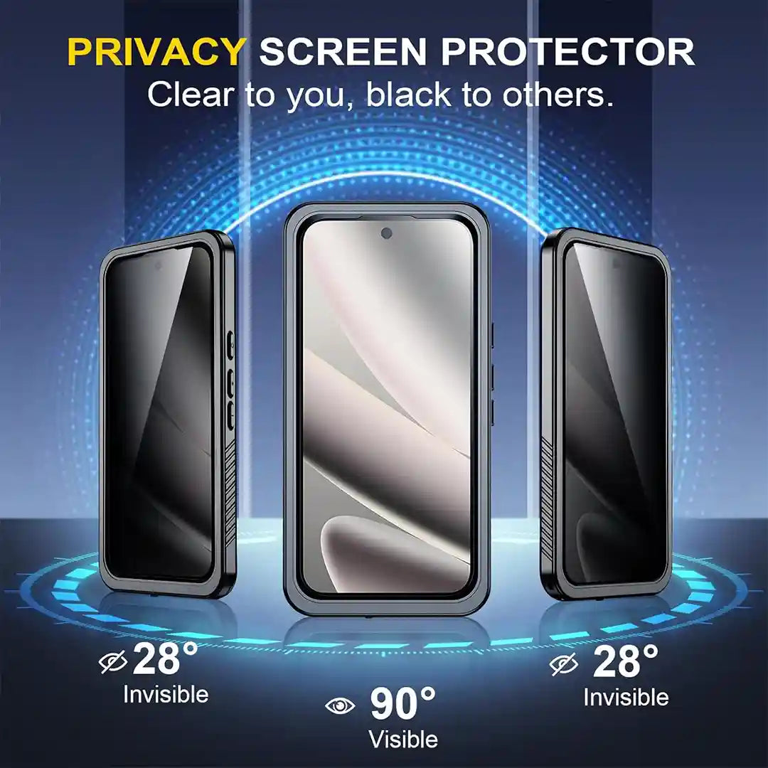 Google Pixel 10 Pro XL Waterproof Shockproof And Lifeproof Case built in screen protector