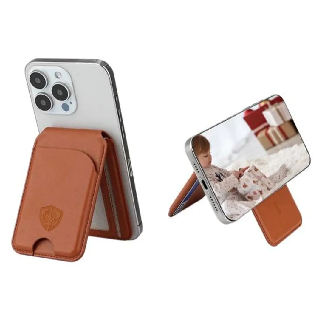 PU Leather Card holder adjustable phone case