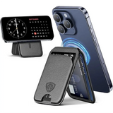 PU Leather Card holder magnetic support