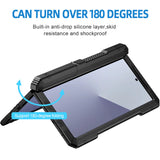 Galaxy Z Fold7 Full Body Hard Shockproof LifeProof Metal Case Heavy Duty Military Grade Armor Cover 180 Degree Folding