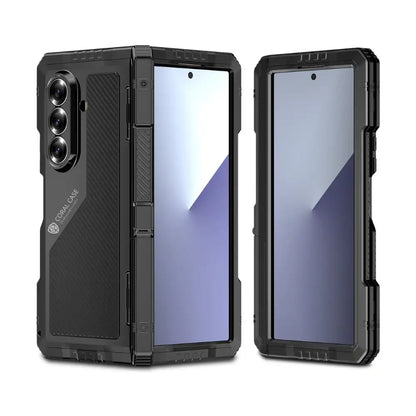 Galaxy Z Fold7 Full Body Hard Shockproof LifeProof Metal Case Heavy Duty Military Grade Armor Cover