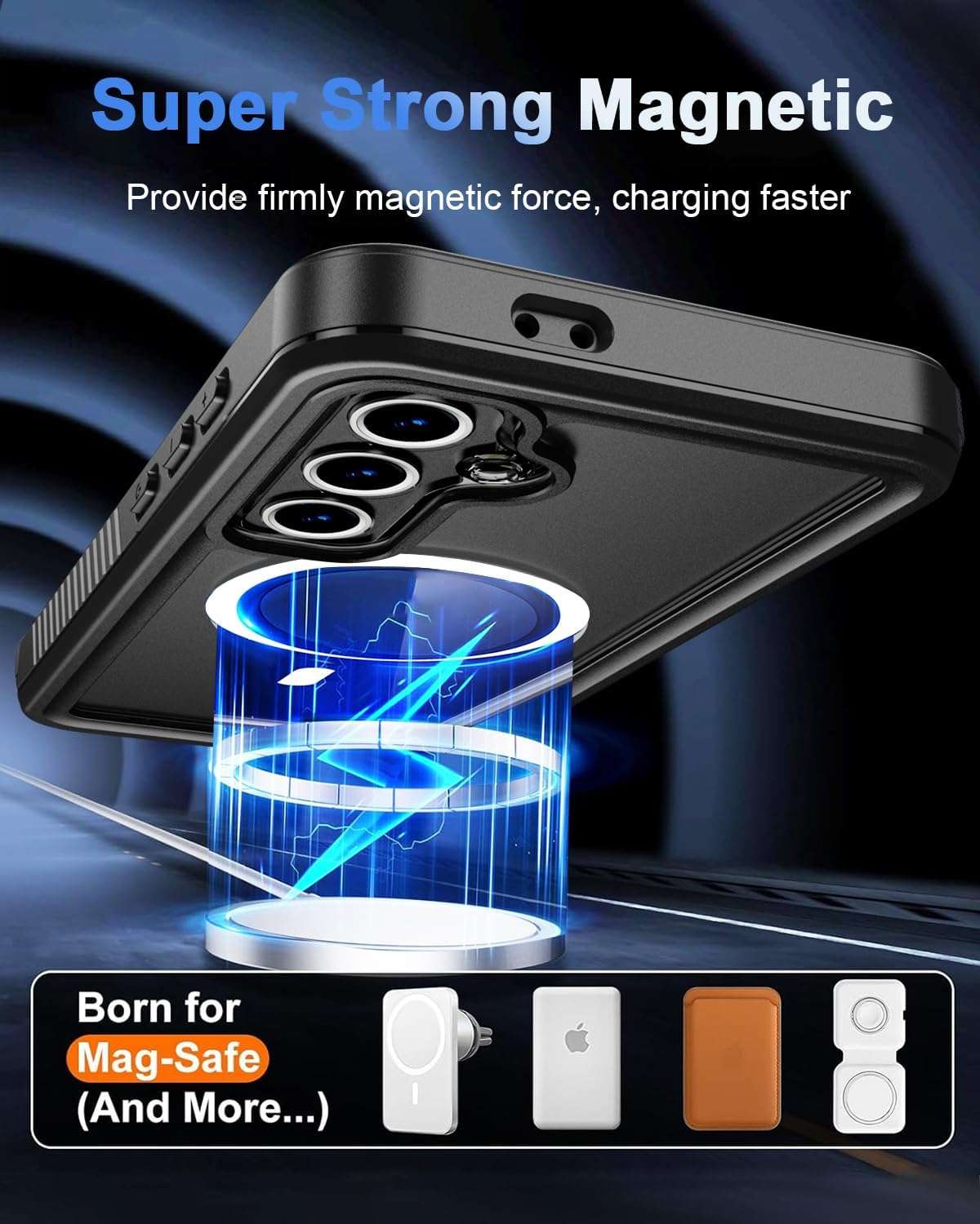 galaxy s25 fe waterproof case magsafe competiable
