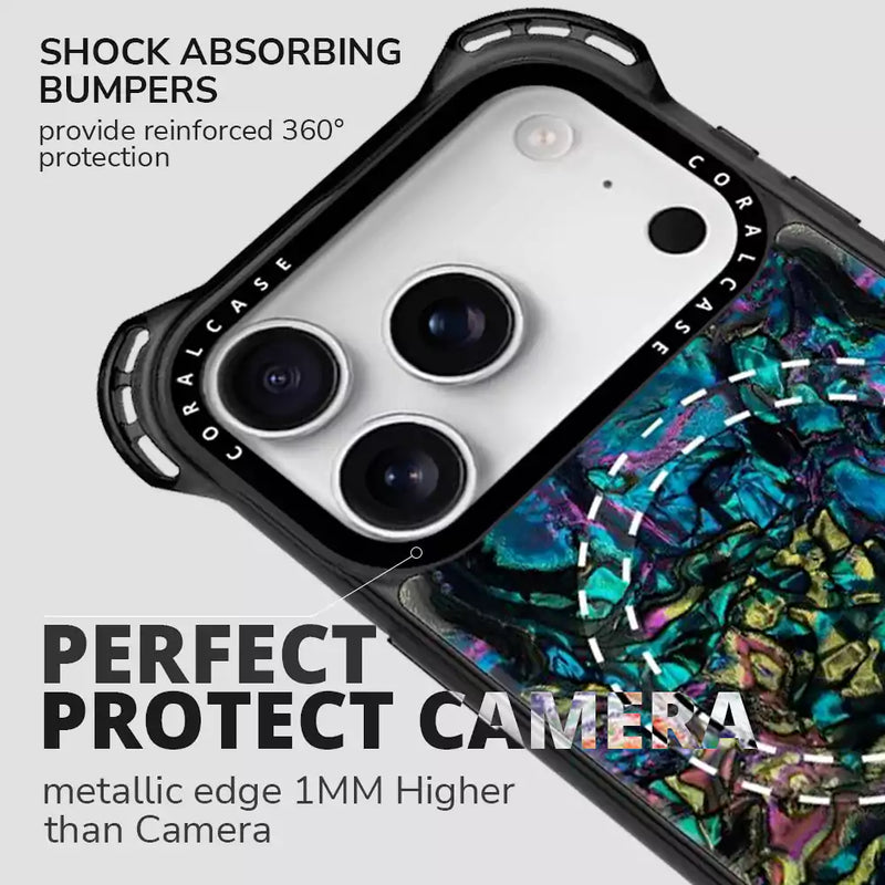 iPhone 17 Pro Abalone Shell MagSafe Compatible 7.5M Shockproof Dropproof case