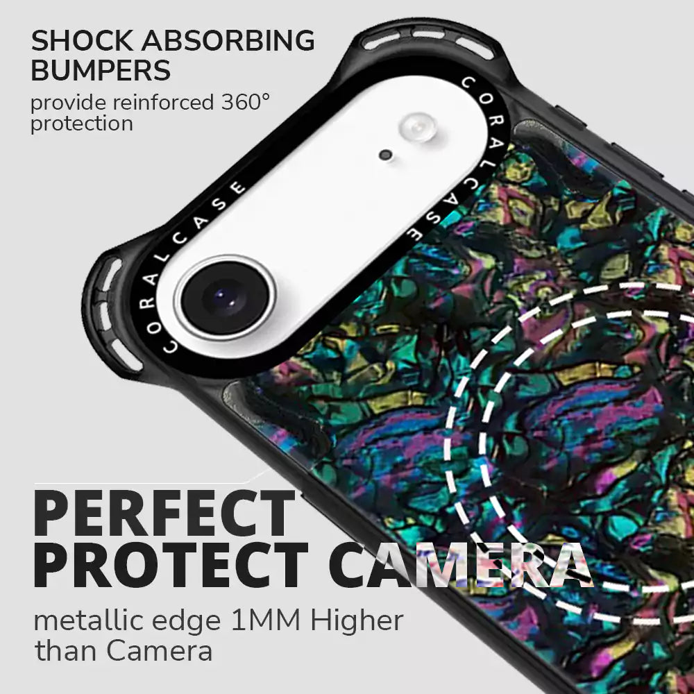 iPhone 17 Air Abalone Shell MagSafe Compatible 7.5M Shockproof Dropproof Camera Protection