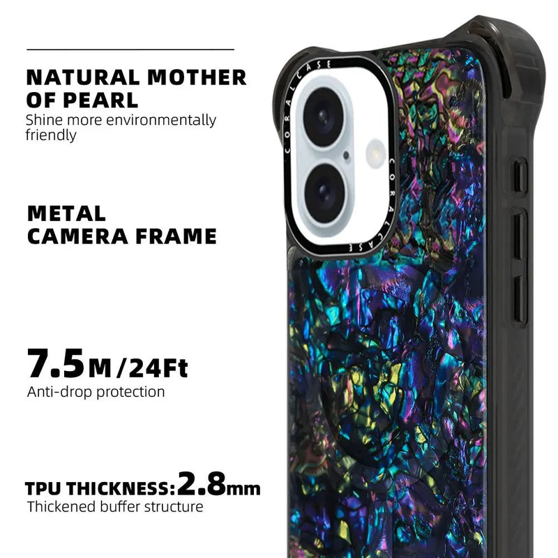 iPhone 17 Abalone Shell MagSafe Compatible 7.5M Shockproof Dropproof case - Features