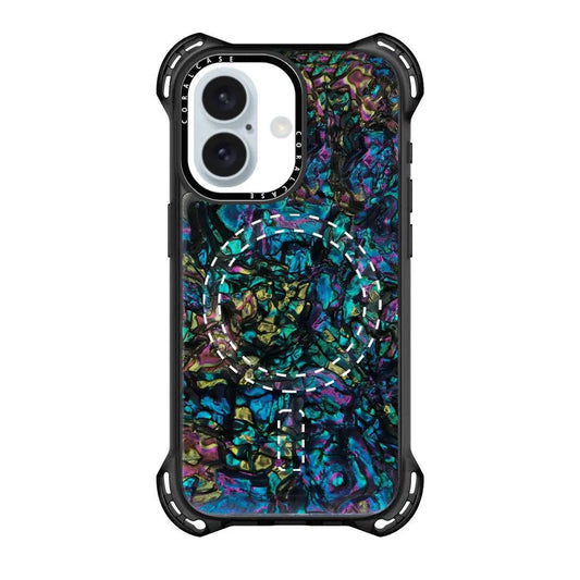 iPhone 17 Abalone Shell MagSafe Compatible 7.5M Shockproof Dropproof case - rear view Full