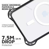iPhone 17 pro max Transparent White Bounce Case drop proof case