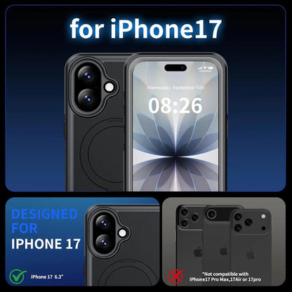 CORAL CASE iPhone 17(6.3) Full Body Waterproof Shockproof Lifeproof MagSafe Kickstand Case View
