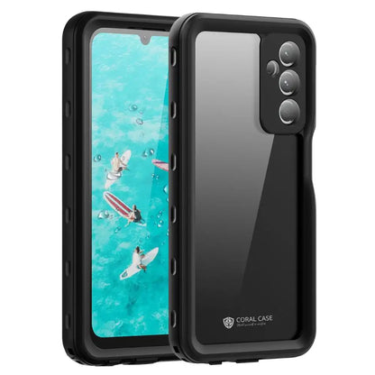 Samsung Galaxy A25 5G Full Body IP68 Lifeproof Waterproof Shockproof Snowproof Dustproof Coral Case