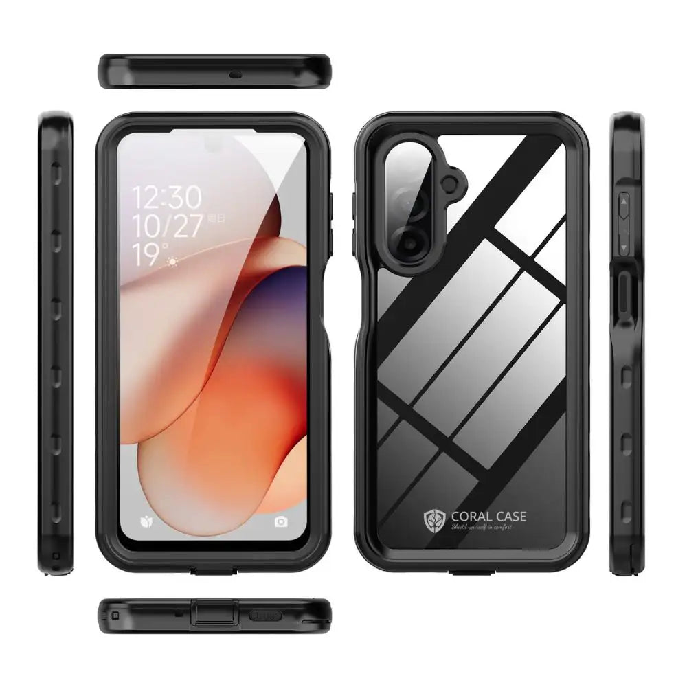 Samsung Galaxy A17 5G Full Body IP68 Lifeproof Waterproof Shockproof Snowproof Dustproof Coral CaseView