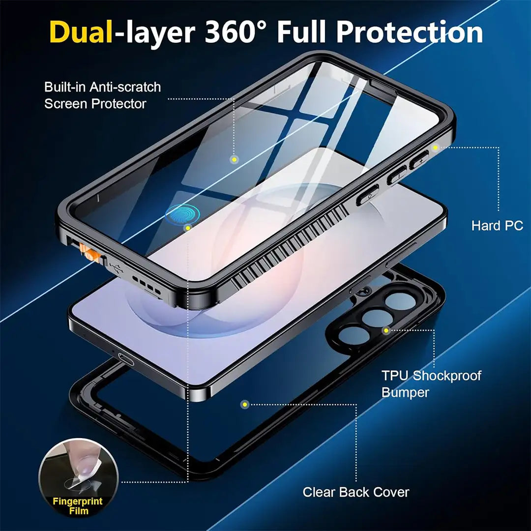 CORAL CASE Samsung Galaxy S26 Full-Body IP68 Waterproof Case