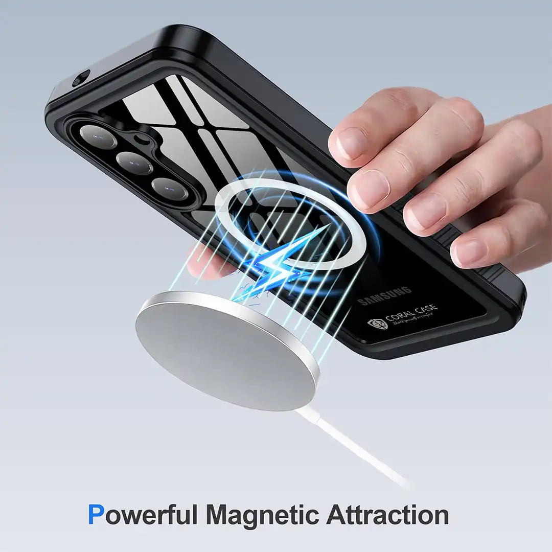 CORAL CASE Samsung Galaxy S26 Full-Body IP68 Waterproof Case – Lifeproof, Shockproof & magsafe case