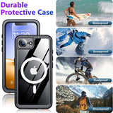 Coral Case iPhone 17e Lifeproof IP68 Waterproof Shockproof MagSafe Case All Weather Protection