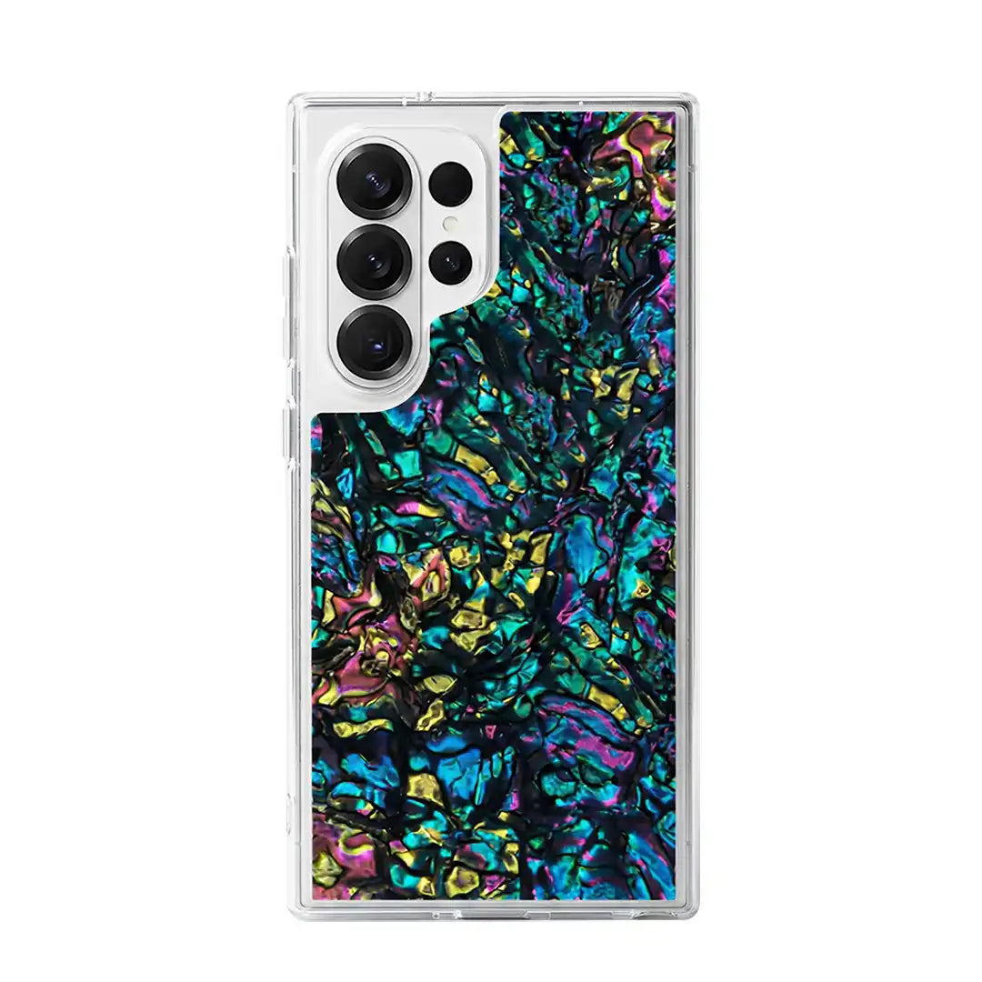 Samsung Galaxy S26 Ultra Abalone Shell Bounce Case – Stylish, Protective, & MagSafe Compatible