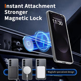 Samsung Galaxy S26 Plus Transparent Bounce Case - Shockproof magsafe compatible