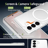 Samsung Galaxy S26 Transparent Bounce Case – Shockproof 100% Cameara protection