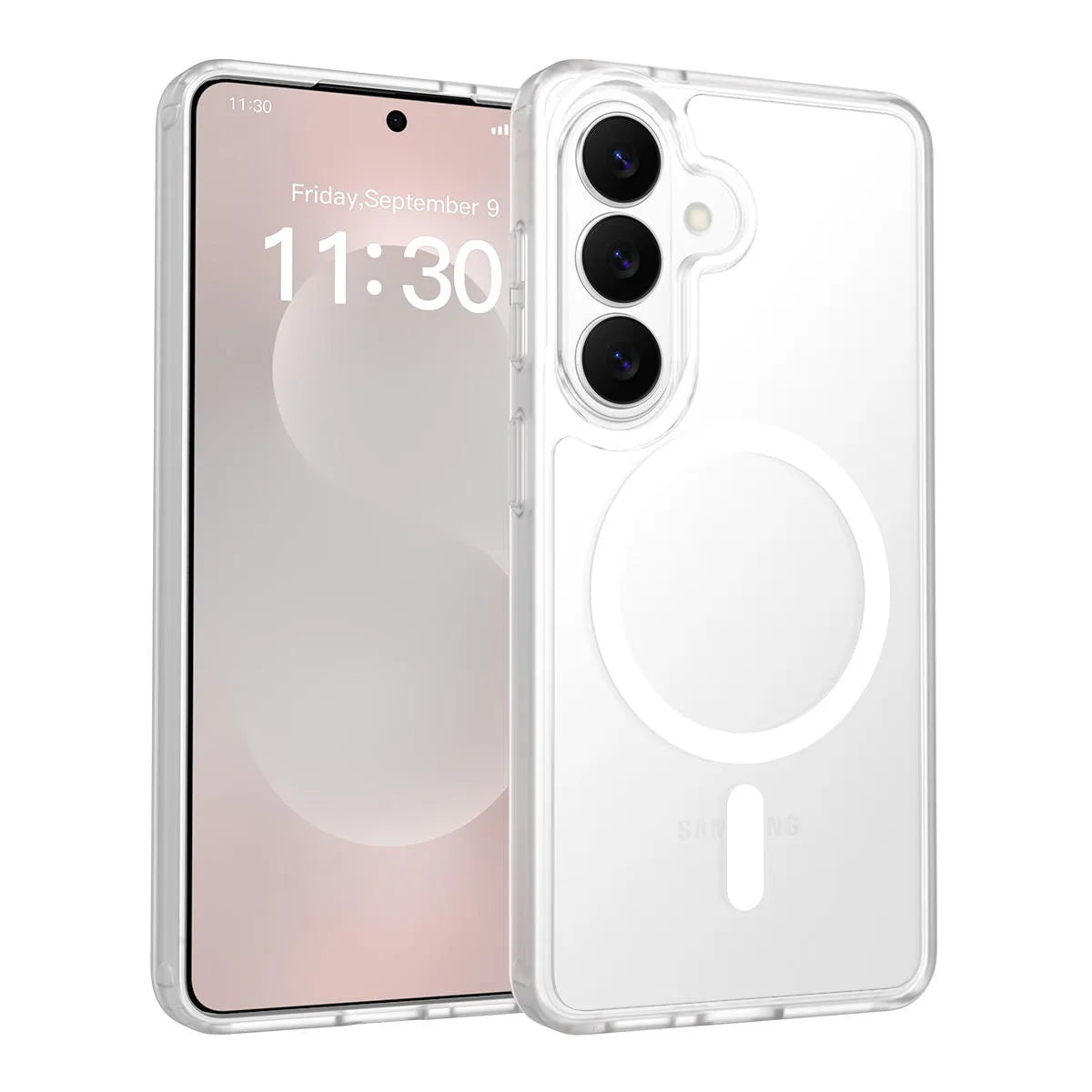 Samsung Galaxy S26 Transparent Bounce Case – Shockproof