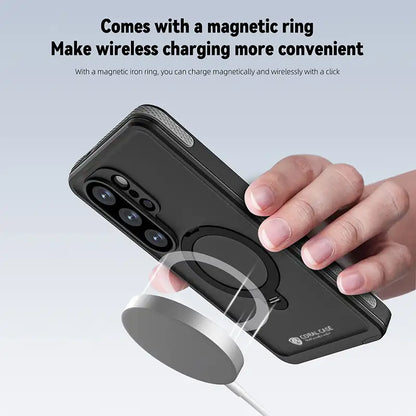 CORAL CASE Samsung Galaxy S26 Ultra IP68 Full Body Waterproof Lifeproof Shockproof MagSafe Kickstand Case Magnet Ring