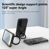 CORAL CASE Samsung Galaxy S26 IP68 Full Body Waterproof Lifeproof Shockproof MagSafe Kickstand Case 120 Angle