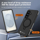 CORAL CASE Samsung Galaxy S26 IP68 Full Body Waterproof Lifeproof Shockproof MagSafe Kickstand Case 360 Degree Rotation