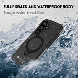 CORAL CASE Samsung Galaxy S26 IP68 Full Body Waterproof Lifeproof Shockproof MagSafe Kickstand Case Fully Sealed Waterproof