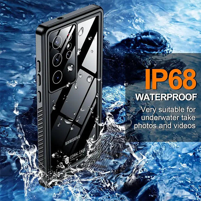 Samsung Galaxy S21 Ultra IP68 Waterproof Case Havey duty Shockproof & rugged Case
