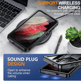 Samsung Galaxy S21 Ultra Waterproof Case Havey duty Shockproof & wirekess charging support Case