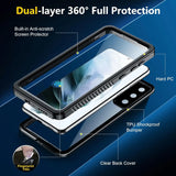 Samsung S21 Plus Waterproof Shockproof Lifeproof Full Body Case 360 Degree Protection