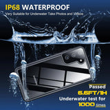 Samsung S21 Plus Waterproof Shockproof Lifeproof Full Body Case Waterproof Underwater