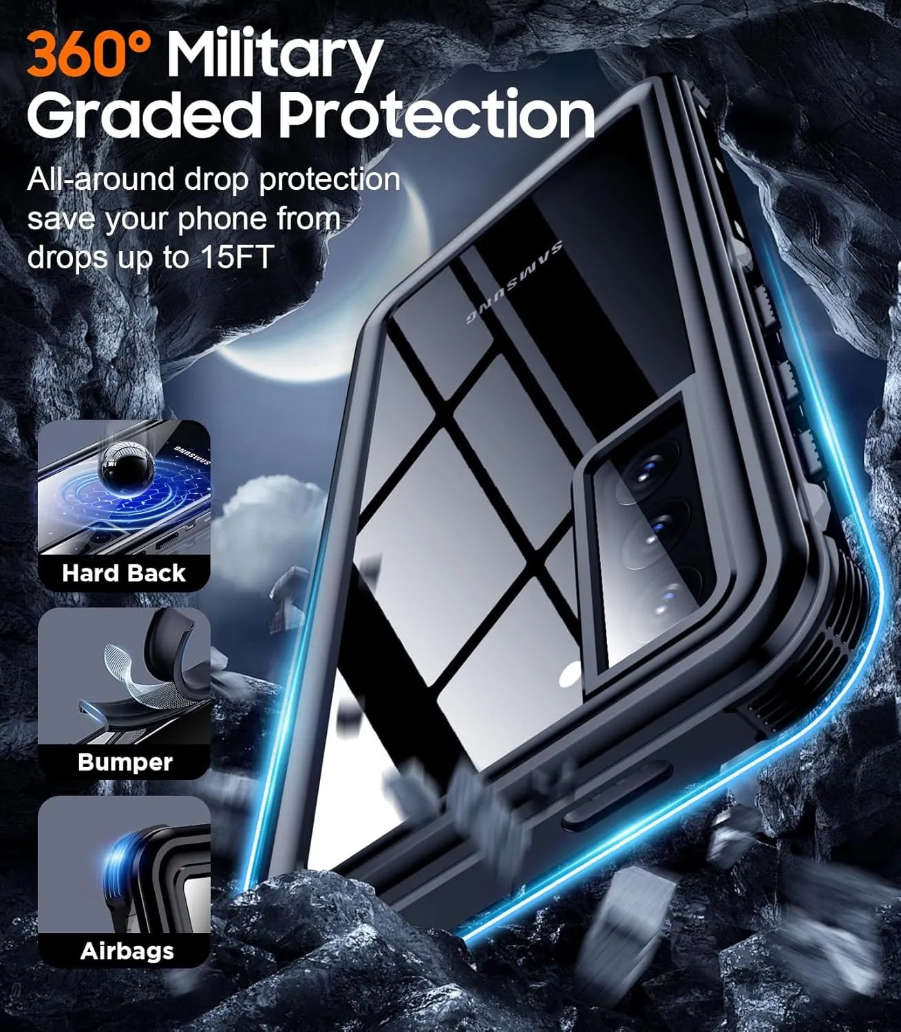 Samsung S21 Waterproof Lifeproof Shockproof case