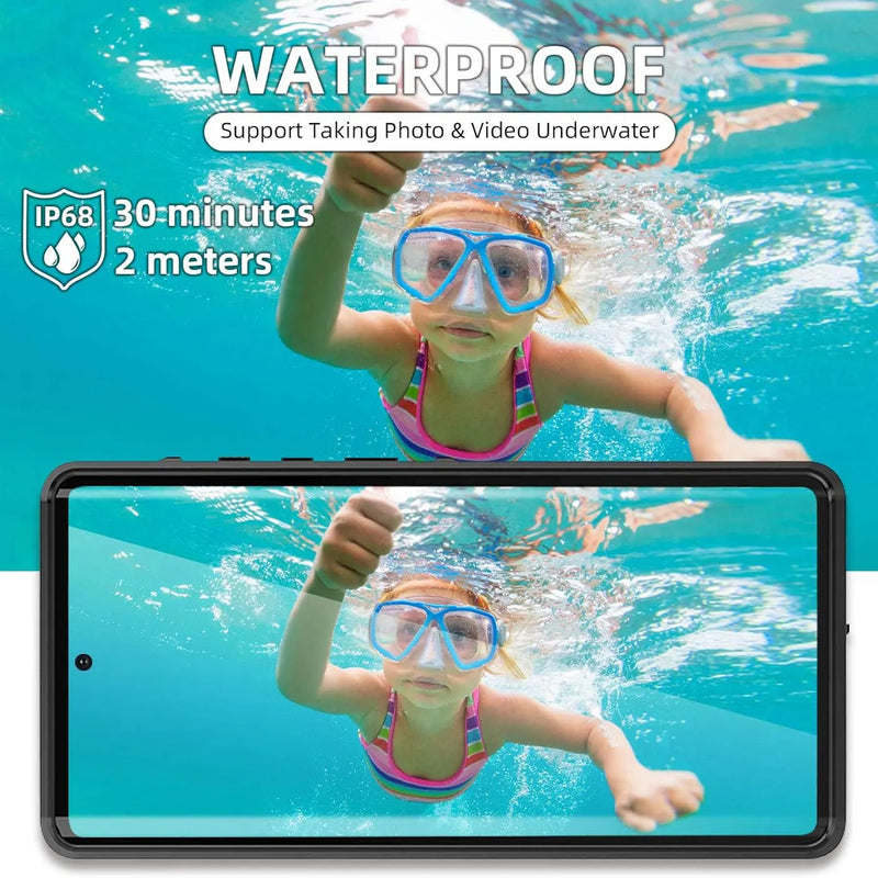 Samsung Galaxy Note 20 Full Body Waterproof Shockproof Lifeproof Case Underwater Photography