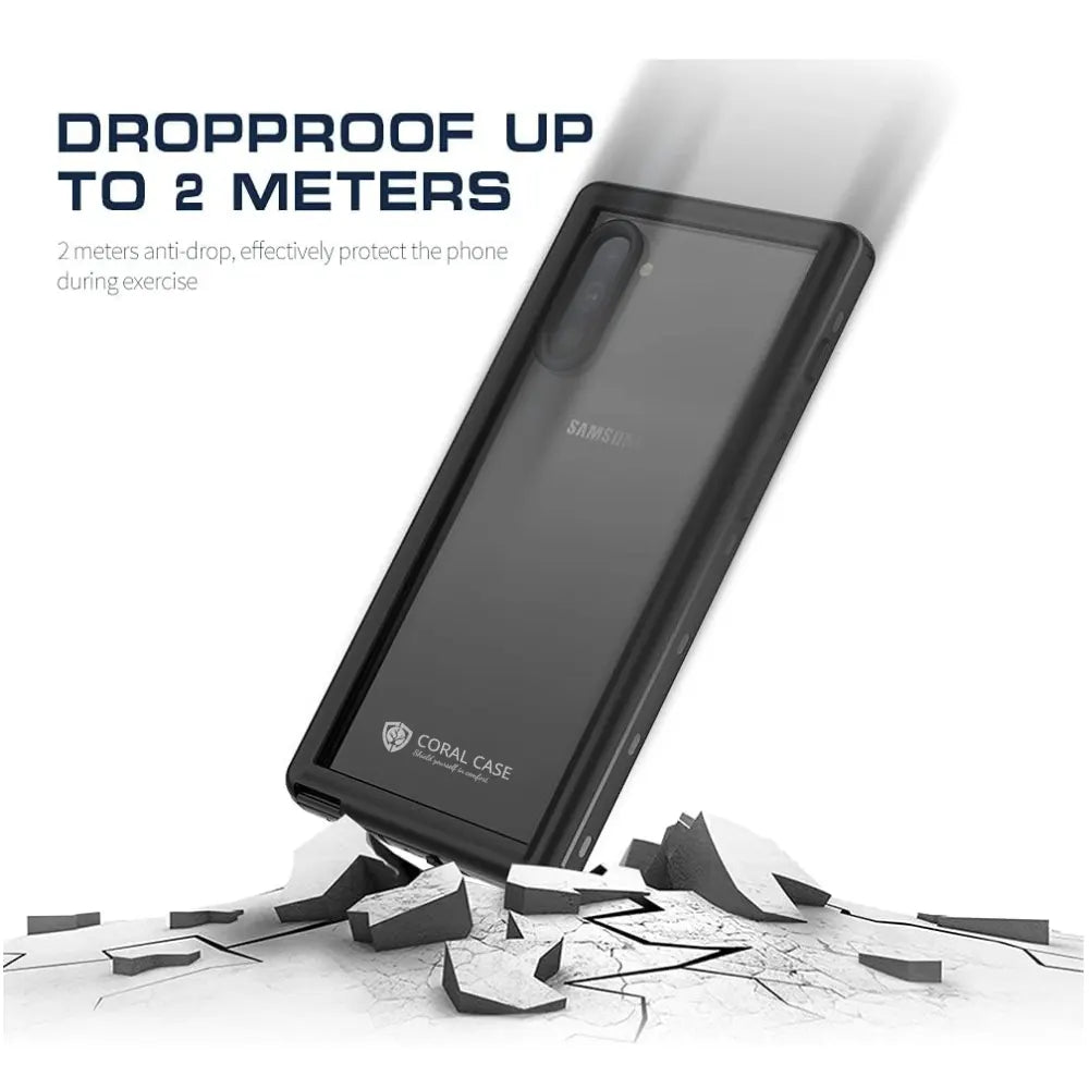 Galaxy Note 10 Plus Full Body Waterproof Shockproof Lifeproof Case Dropprotection