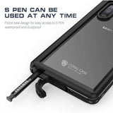 Galaxy Note 10 Plus Full Body Waterproof Shockproof Lifeproof Case Pen