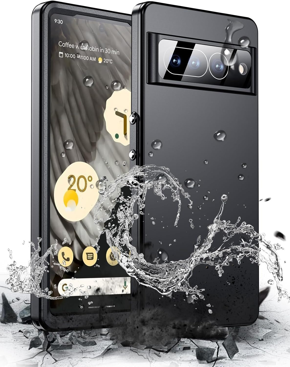 Google Pixel 7 Pro 5G Waterproof Shockproof Lifeproof Full Body Case Underwater Protection