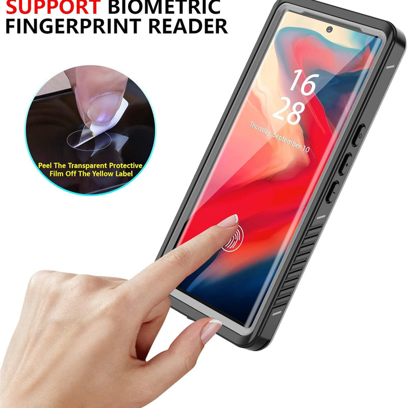 Google Pixel 6 Pro Waterproof Shockproof Lifeproof Full Body Case Fingerprint Reader