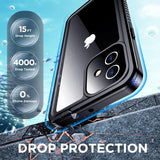 iPhone 12 Waterproof Case Full Body Lifeproof & shockproof - Coral Case 2