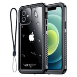 iPhone 12 Waterproof Case Full Body Lifeproof & shockproof - Coral Case