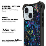 iPhone 15 Plus Abalone Shell MagSafe Compatible 7.5M Shockproof Dropproof case
