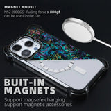 iPhone 14 Pro Max Abalone Shell MagSafe Compatible 7.5M Shockproof Dropproof case - magsafe position