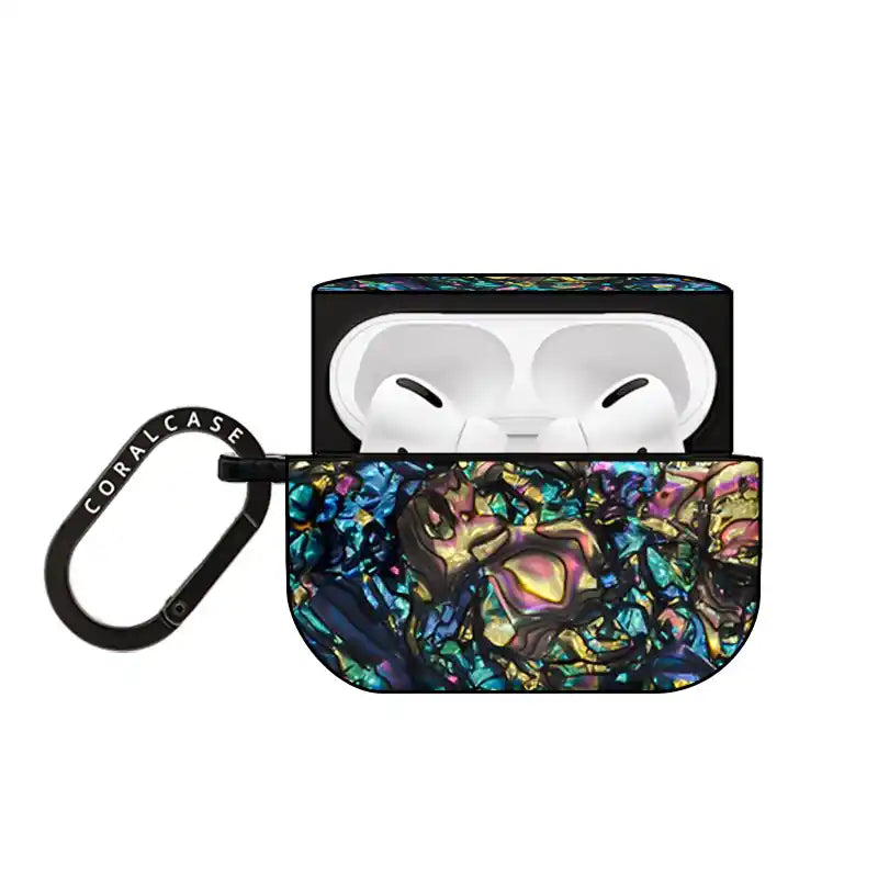 Airpods Pro 3rd gen abalone shell impact case