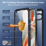 Google Pixel 9 Pro XL Waterproof Shockproof Lifeproof Full Body Case 360 Degree Protection