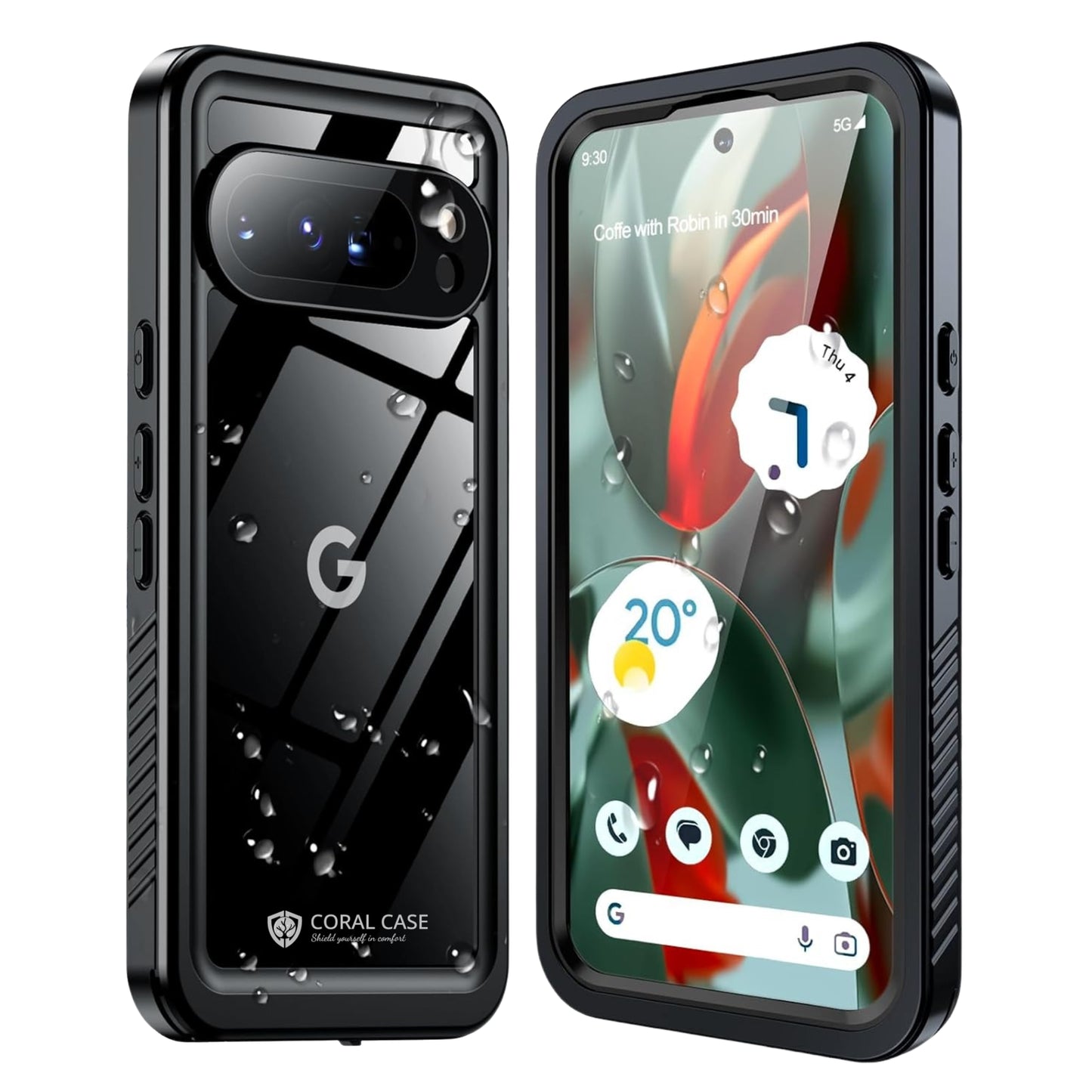 Google Pixel 9 Pro XL Waterproof Shockproof Lifeproof Full Body Case