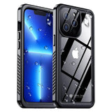 iPhone 13 Pro Max Waterproof Case Full Body Lifeproof & shockproof - Coral Case