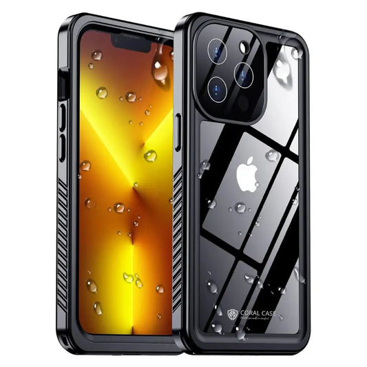 iPhone 13 Pro Waterproof Case Full Body Lifeproof & shockproof - Coral Case