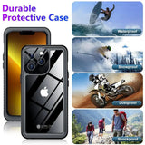 iPhone 13 Pro Waterproof Case Full Body Lifeproof & shockproof - Coral Case 3