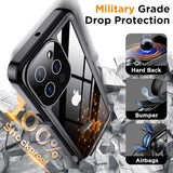 iPhone 12 Pro Waterproof Case Full Body Lifeproof & shockproof - Coral Case 2