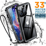 iPhone 12 Pro Waterproof Case Full Body Lifeproof & shockproof - Coral Case 3