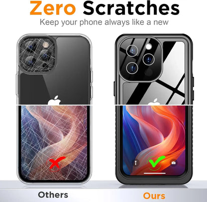 iPhone 12 Pro Waterproof Case Full Body Lifeproof & shockproof - Coral Case6